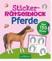 Sticker-Rätselblock Pferde
