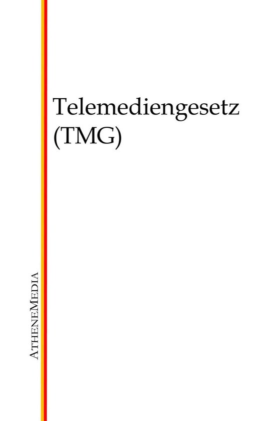 Telemediengesetz (TMG) - cover