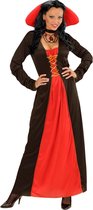Gravin kostuum met grote kraag voor vrouwen - Verkleedkleding - Maat XL