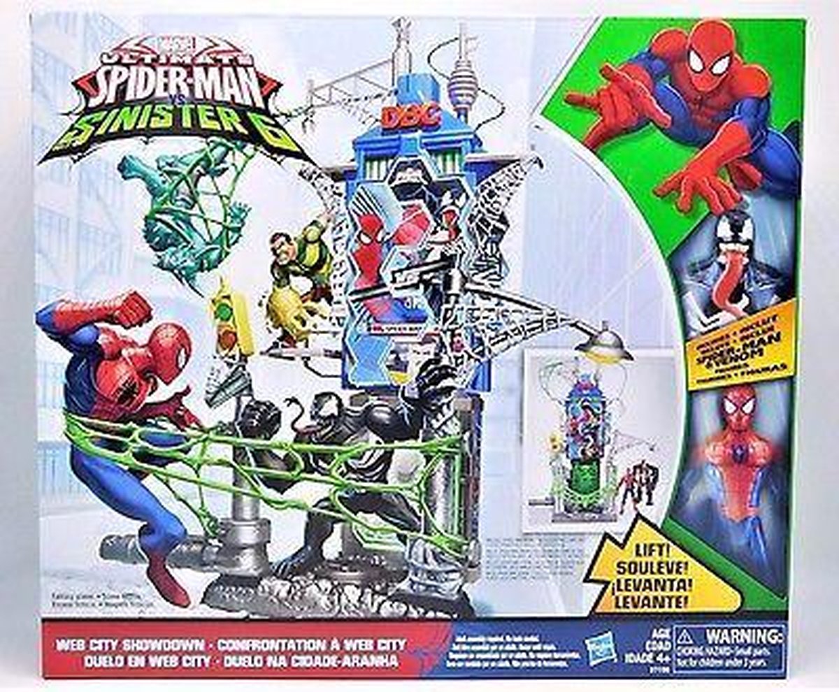 Marvel SpiderMan  City Showdown Play Set