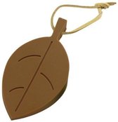 Leaf Deurstopper Rubber - Design Deurvastzetter Bruin - DisQounts