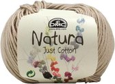 DMC Natura Just Cotton N80 Salome. PAK MET 9 BOLLEN a 50 GRAM. KL.NUM. 27.