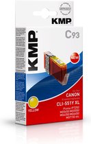 KMP C93 - Inktcartridge / Geel