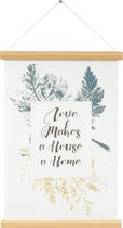 Poster Love Makes A House A Home