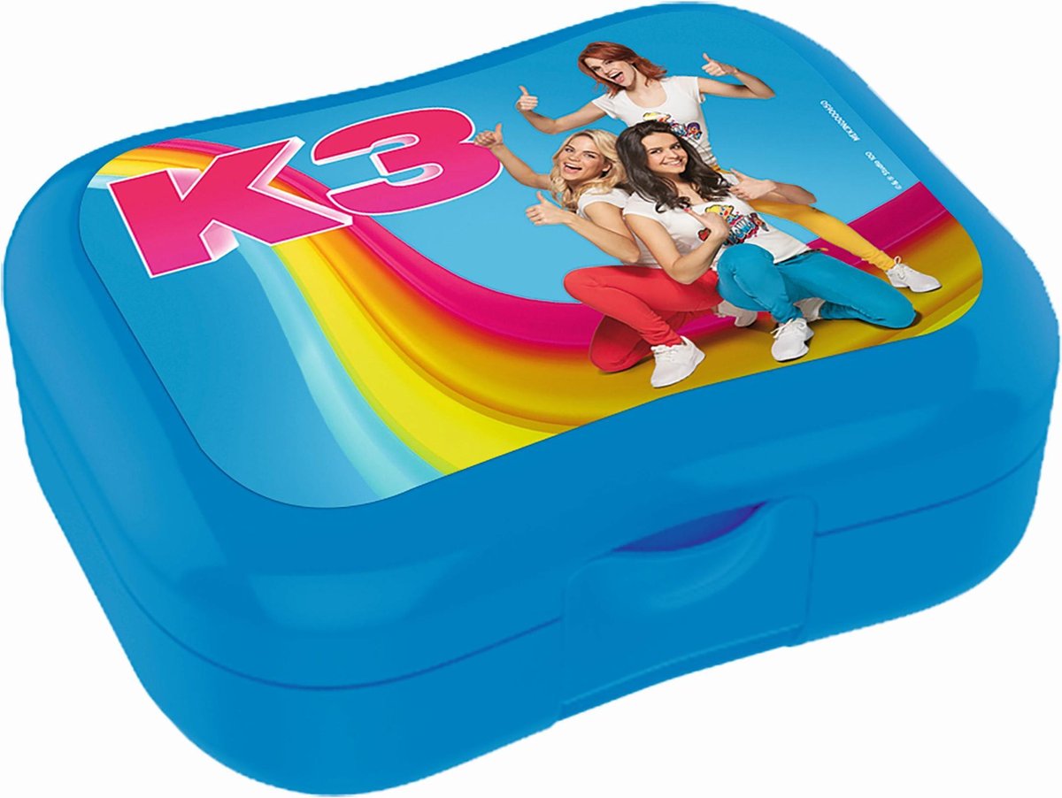heks Charmant deeltje Lunchbox K3 blauw | bol.com