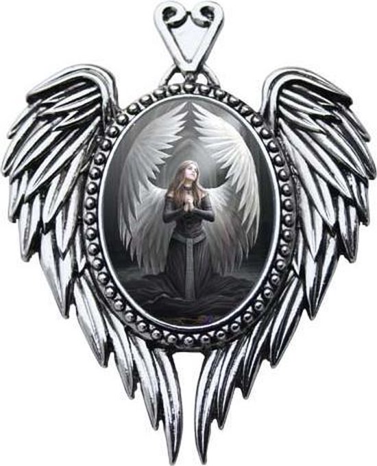 Anne Stokes Cameo Pendant Prayer For The Fallen