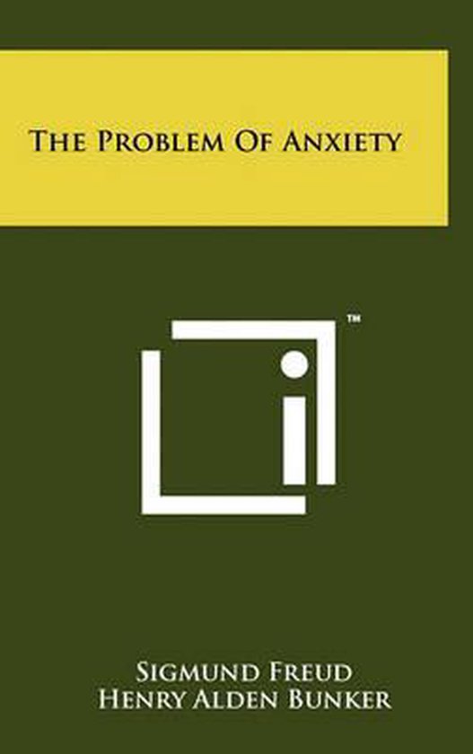 The Problem of Anxiety - cover