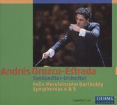Tonkünstler-Orchester Niederöstrerreich, Andrés Orozco-Estrada - Bartholdy: Symphonies 4 & 5 (CD)