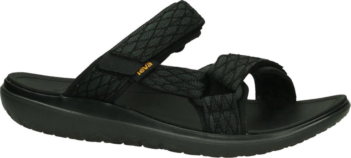 Teva - 1009814 -Terra Float Slide - Sportieve slippers - Heren - Maat 39,5  - Zwart -... | bol.com