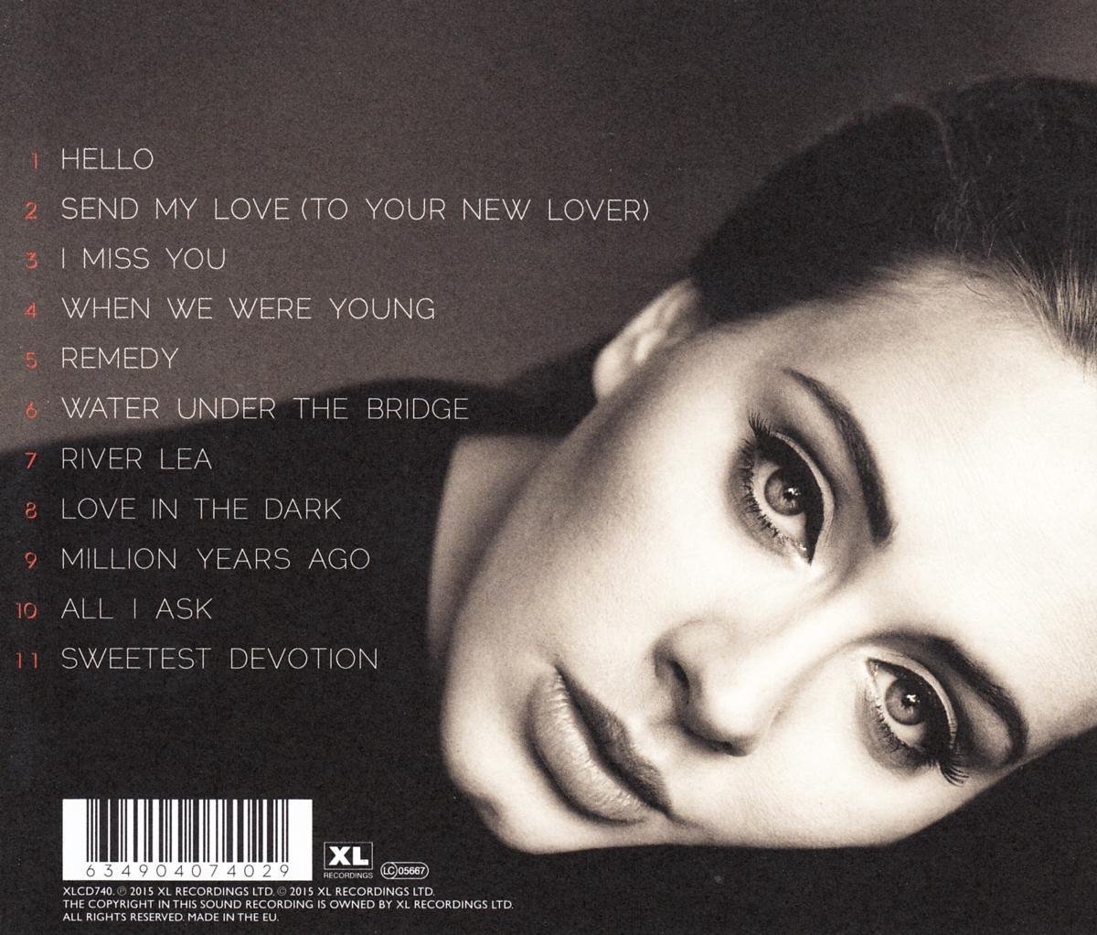 25 (CD), Adele | CD (album) | Muziek |