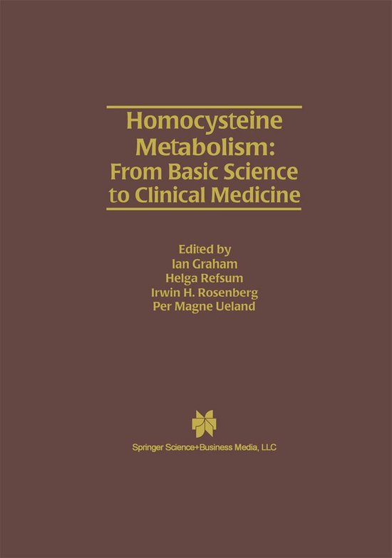 Developments in Cardiovascular Medicine 196 - Homocysteine M ... - cover