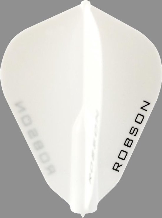 Bull's Robson Plus Flight FSH - White - Dart Flights van Bull's — afbeelding 5