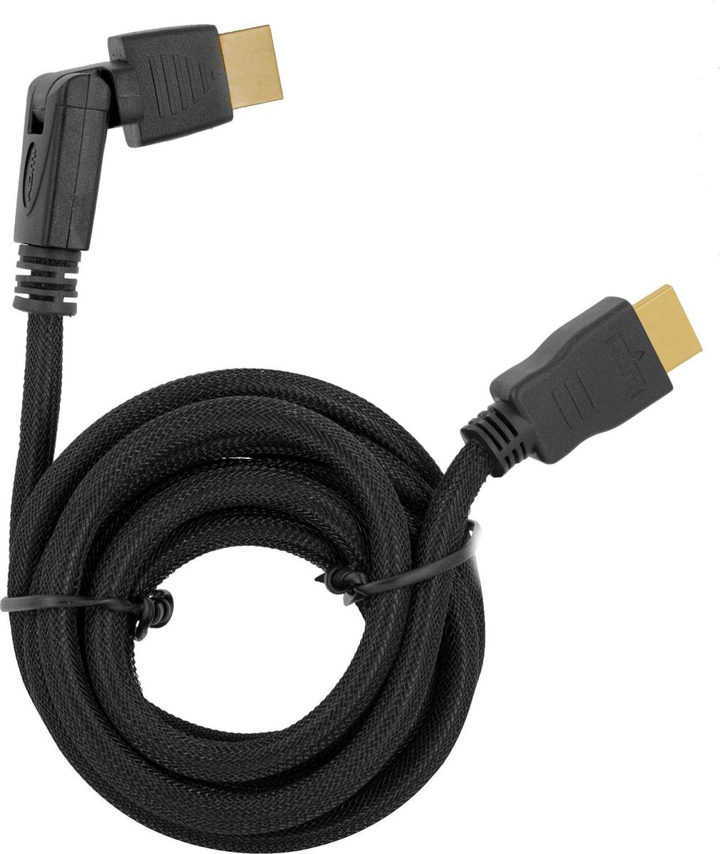 Hdtv cable hdmi vers hdmi 1,5 M 2.0 4K 3D Premium plaqué or 2160P