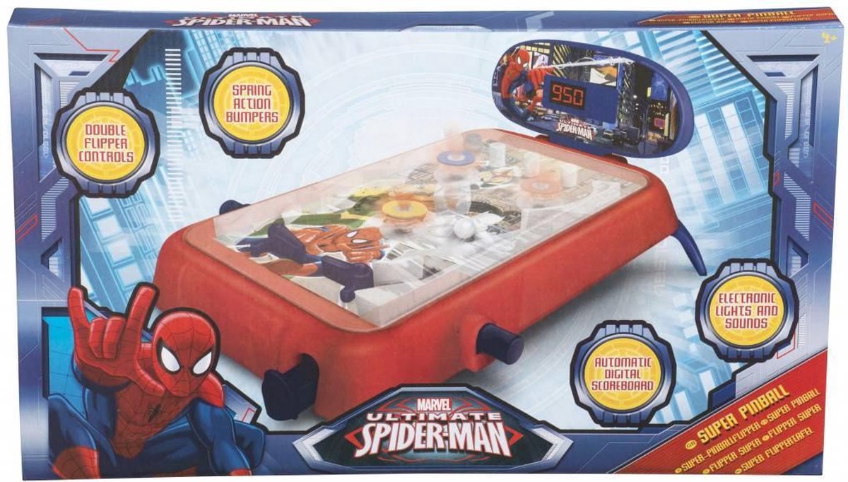 Lexibook - Marvel Flipper Électronique Spider-Man