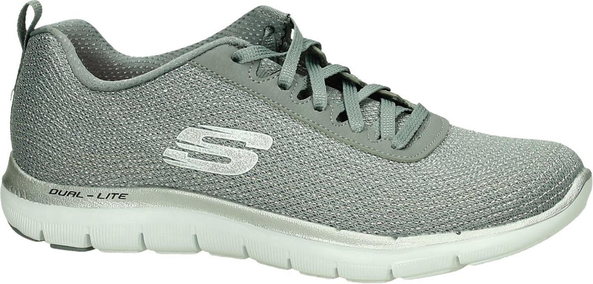 Skechers - 12764 - Sneaker runner - Dames - Maat 36 - Grijs - GYSL | bol.com