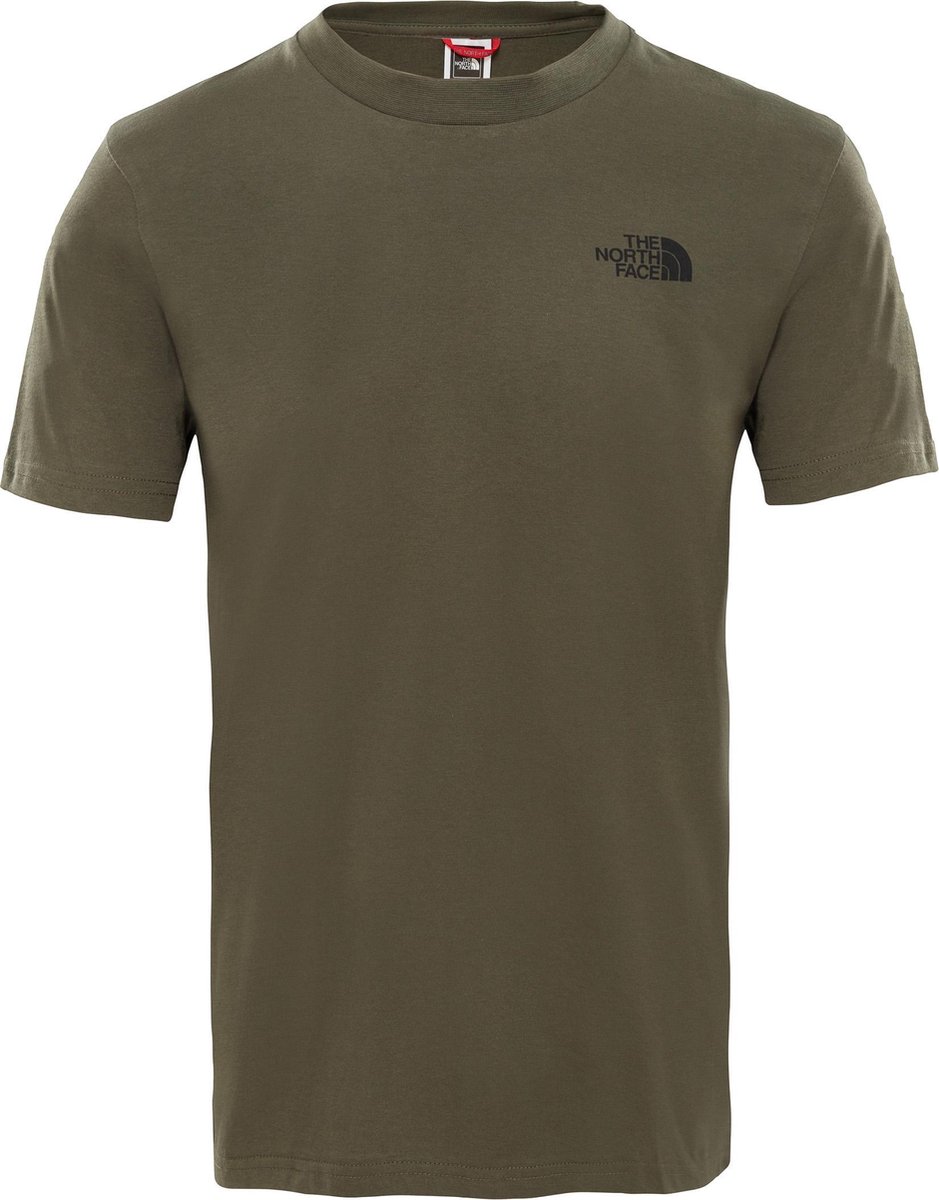 The North Face Simple Dome T-shirt Heren Sportshirt - Maat S - Mannen -  groen | bol.