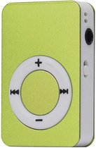 Mini MP3-speler - compatibel met Micro SD-kaart - verschillende kleuren van hoge kwaliteit groen