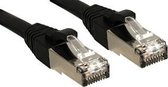 Lindy 45601 netwerkkabel 0,5 m Cat6 SF/UTP (S-FTP) Zwart