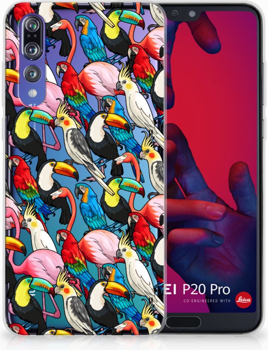 Huawei P20 Pro TPU Hoesje Birds
