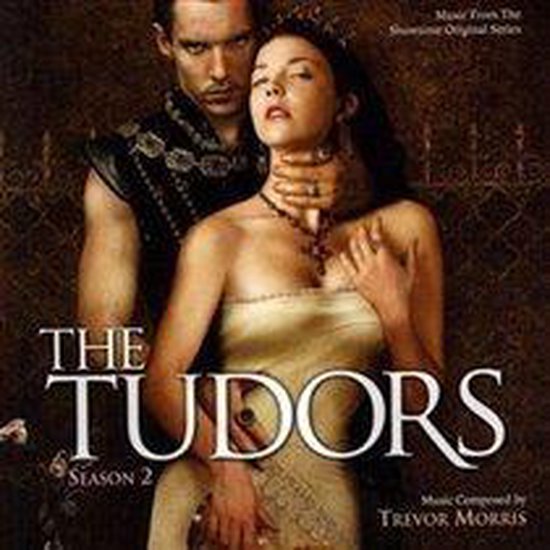 The Tudors seizoen 2 cd-hoes met een man die een vrouw bij de keel grijpt.