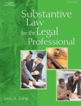 Substantive Law for the Legal Professional