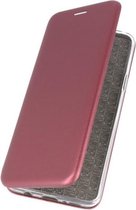 Wijn Rood Premium Folio Hoesje voor Samsung Galaxy S9 Plus