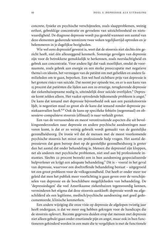 Mindfulness en cognitieve therapie bij depressie