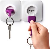KEYRING |PLUG| Purple