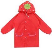 Poncho Poncho de pluie - 4-6 ans - Veste de pluie - Taille unique - fraise rouge