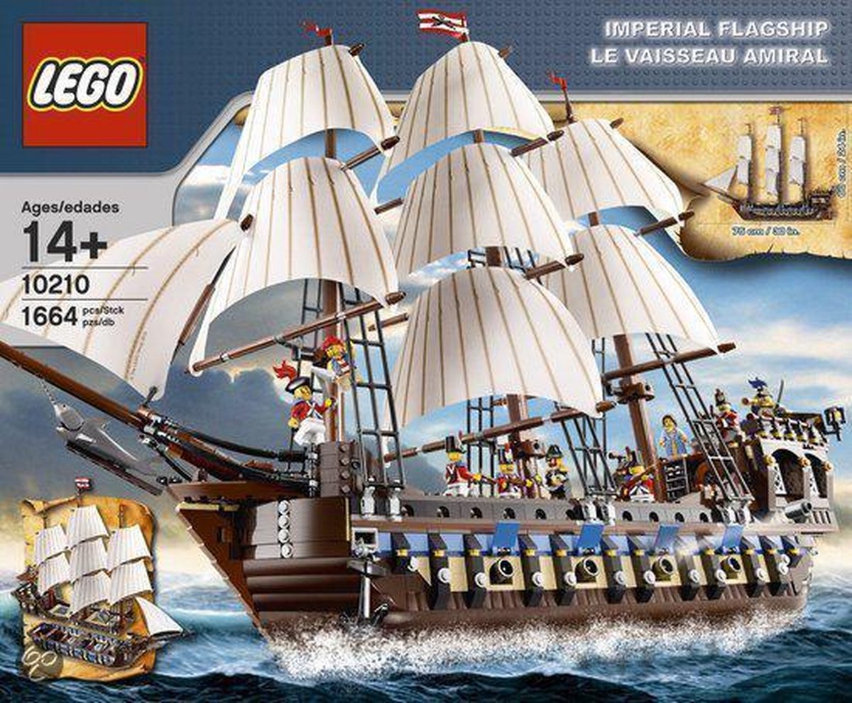 huurling Economie Sloppenwijk Lego Imperial Flagship 10210 | bol.com