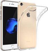 iPhone 7 Plus / iPhone 8 Plus Transparant Siliconen Hoesje – Transparent Back Cover – Clear