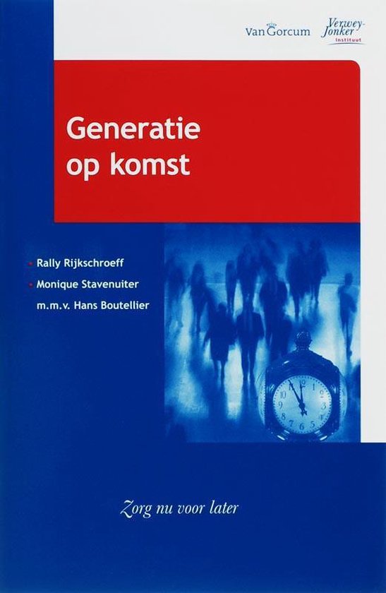Cover van het boek 'Generatie op komst / druk 1' van M. Stavenuiter en R. Rijkschroeff