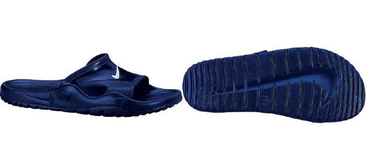 Zuidelijk adviseren eenheid Nike Getasandal - Slippers - Heren - Maat 48.5 - Blauw | bol.com