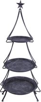Etagere Model Kerstboom Jude 3-laags