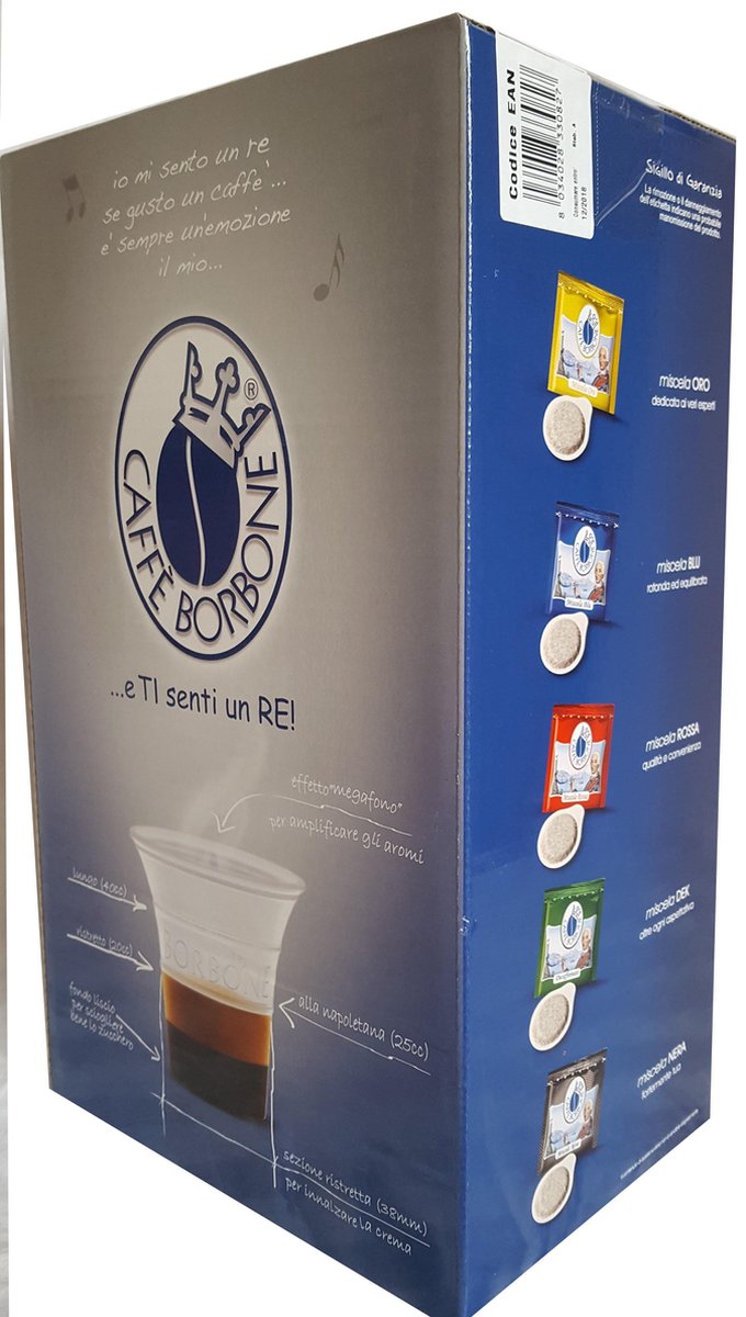 Caffè Borbone Borbone Goud / Oro Arabica 150 stuks thumbnail 2