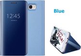Clear View Stand Cover voor Galaxy J7 2017_ Blauw