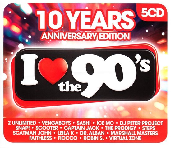 I Love The 90'S (10th Anniversary Edition)