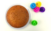 Cookut Cakeverdeler - Rond - Set de 5 stuks