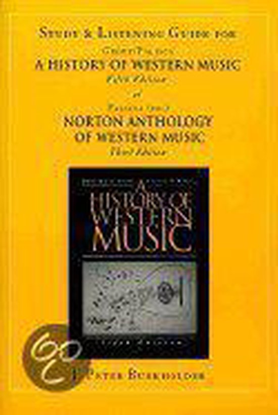 The History of Western Music - cover