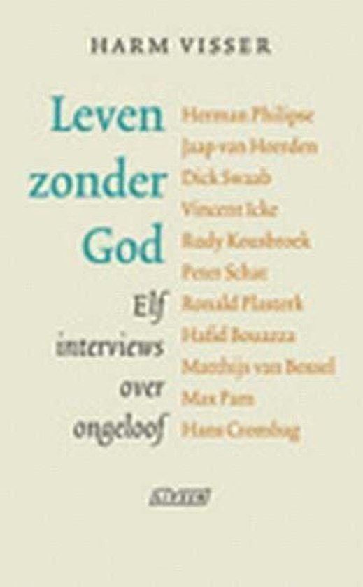 Cover van het boek 'Leven zonder God'