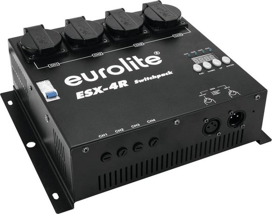 ESX-4R DMX RDM Switch Pack