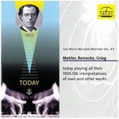The Welte-Mignon Mystery Vol. Xv: Mahler, Reinecke