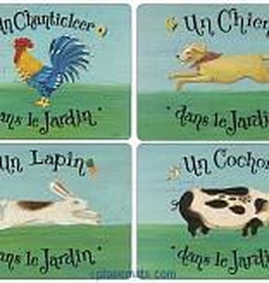 Dans le Jardin Pimpernel placemats