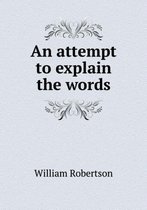 An attempt to explain the words
