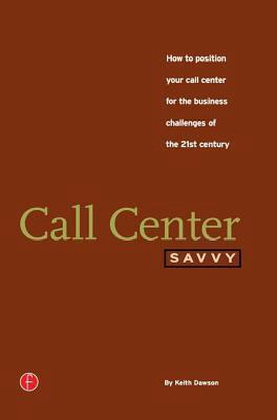 Call Center Savvy - cover