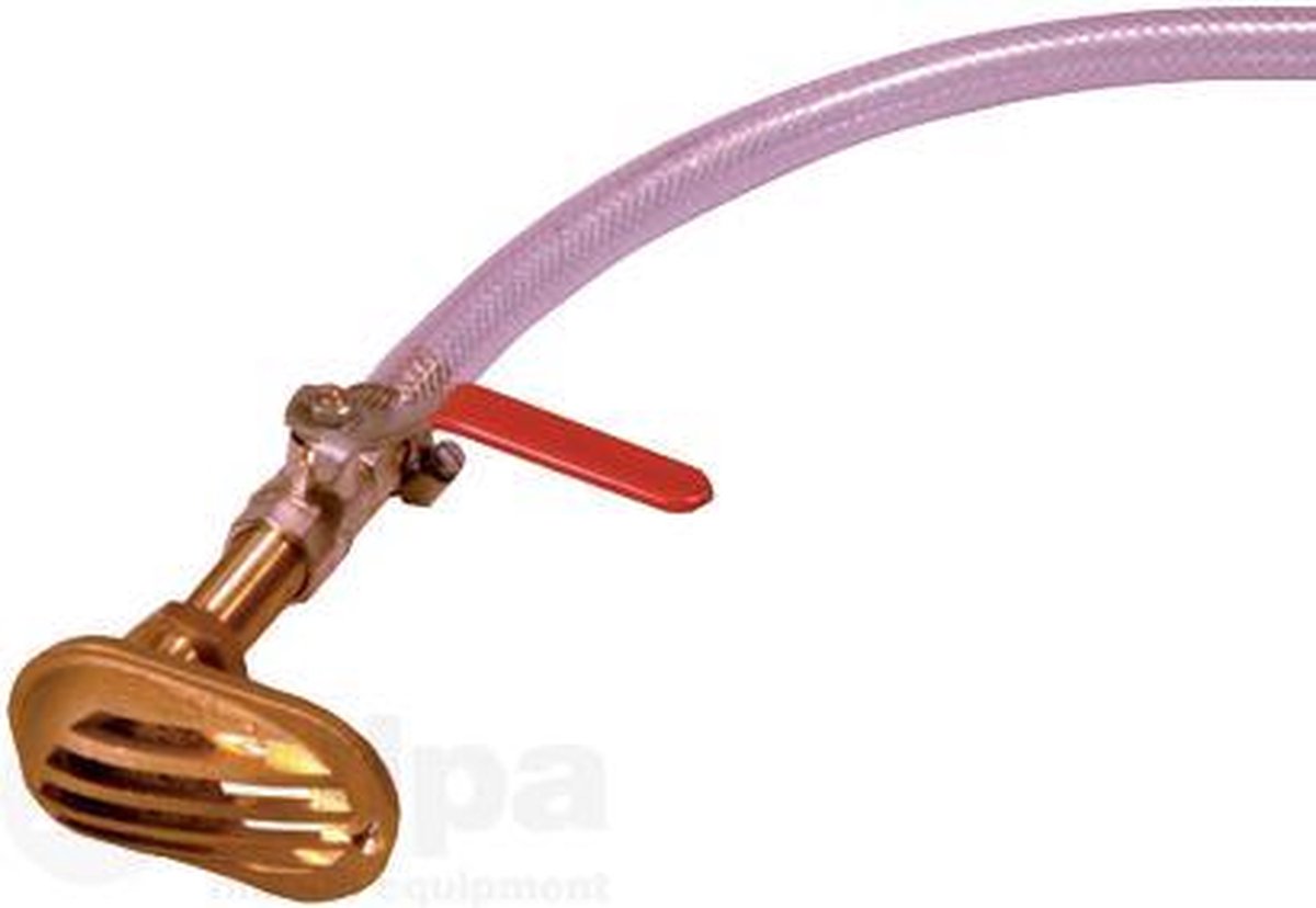 Allpa Kogelkraan en Waterschep voor Ø14mm Slang