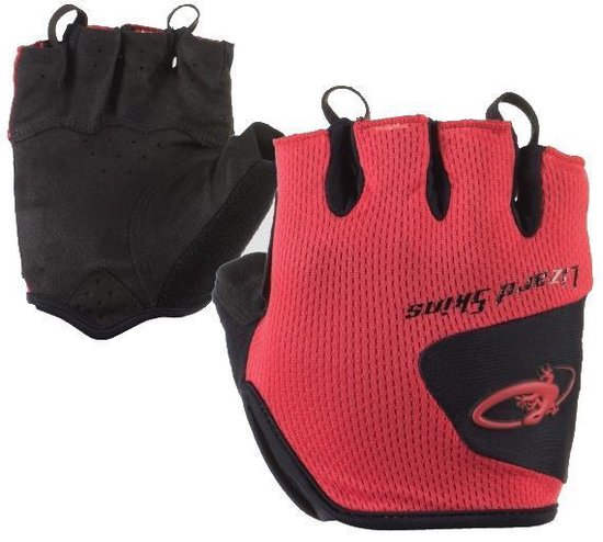 Gants De Cyclisme Lizard Skins Aramus Cadence - Taille M - Rouge Cramoisi - Rembourrage Gel, Paume 3 Panneaux - 3