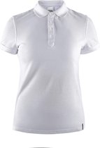 Craft Casual Polo Pique Dames Wit maat XL