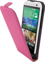Mobiparts - fuchsia premium flipcase voor de HTC One Mini 2