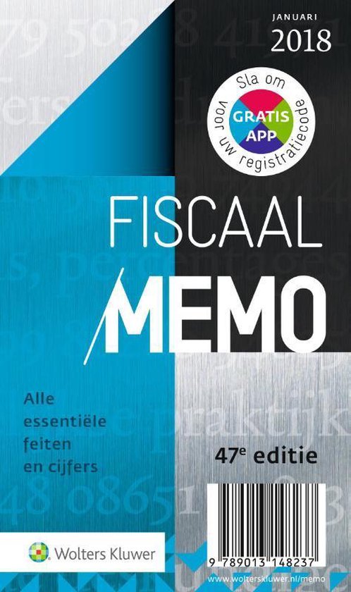 Fiscaal Memo januari 2018 - cover